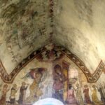 Unikátní gotické malby v Rybářské kapli (Fisherman´s Chapel) u nejstaršího kostela ostrova St. Brelade (zal. 1111)