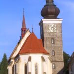 Celkový pohled na farní kostel sv. Kateřiny