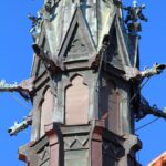 Neogotická vížka kostela sv. Jiří