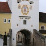 Linecká brána ve Weitře není nijak vysoká